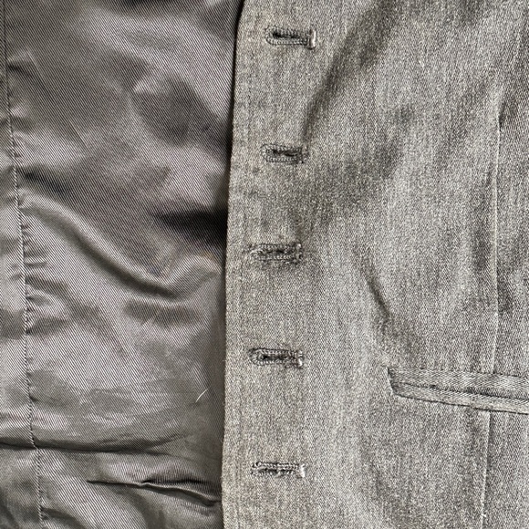 OBEY Medium Grey Waist Coat Vest - Picture 7 of 10